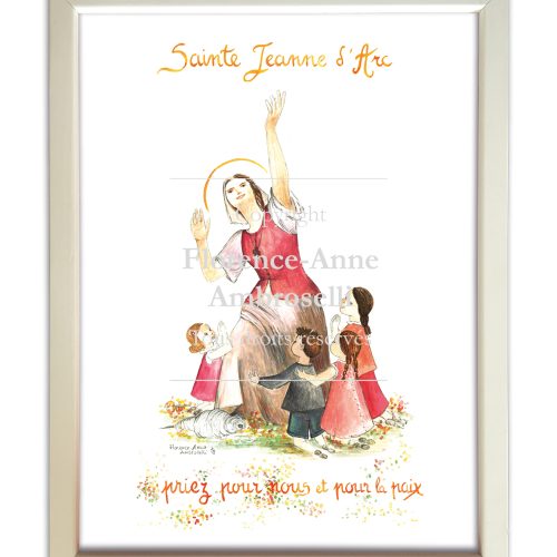 Sainte en lumière - Sainte Jeanne d'Arc