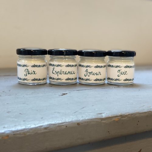 Quatre Bougies parfumées de l'Avent