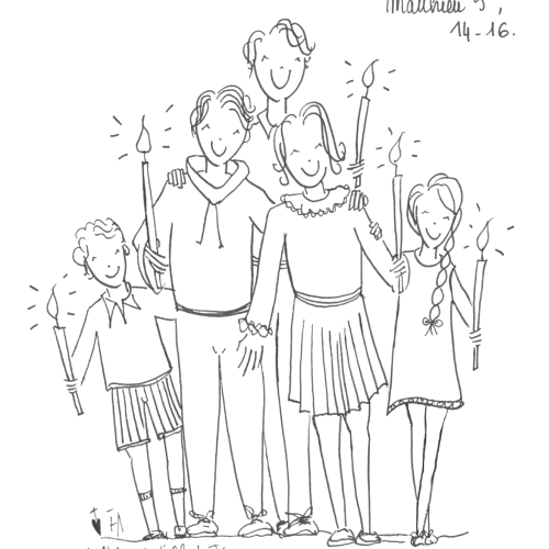 Coloriage Lumière du monde à télécharger