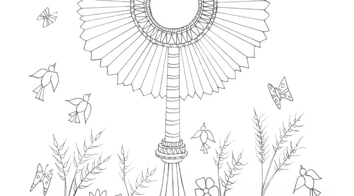 coloriage saint sacrement &agrave; t&eacute;l&eacute;charger